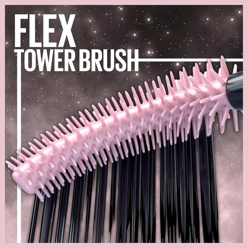 Maybelline Lash Sensational Sky High Mascara - Volumizing & Lengthening Formula, Cosmic Black, 1 Count