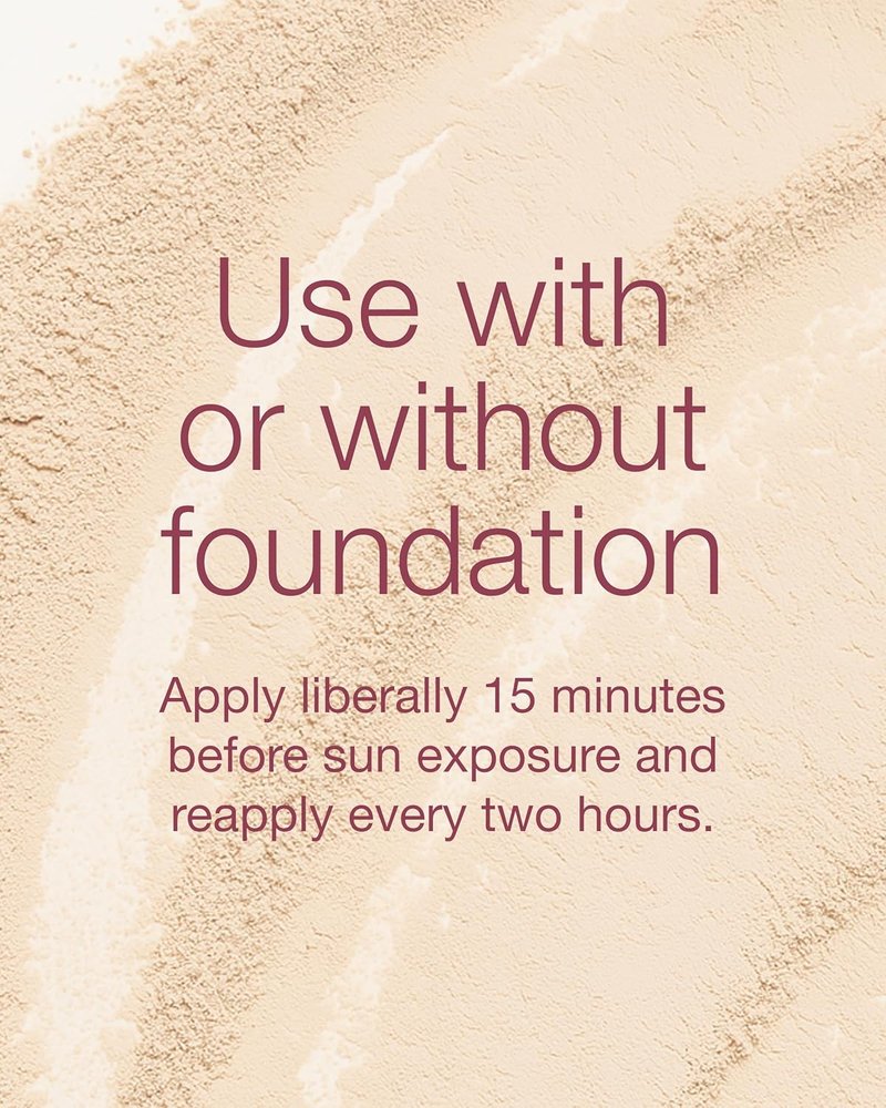 Mineral Fusion Brush-On Powder Sunscreen SPF 30 - Translucent Daily Face Protection | Hypoallergenic & Travel Friendly