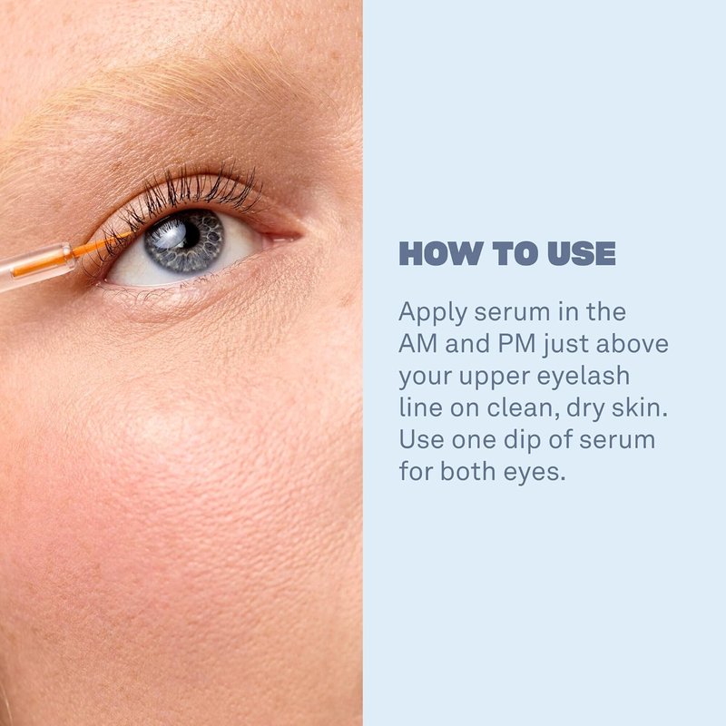Renewing Lash Serum - Prostaglandin-Free, Peptide-Infused Treatment for Fuller, Longer Lashes | Vegan & Cruelty-Free