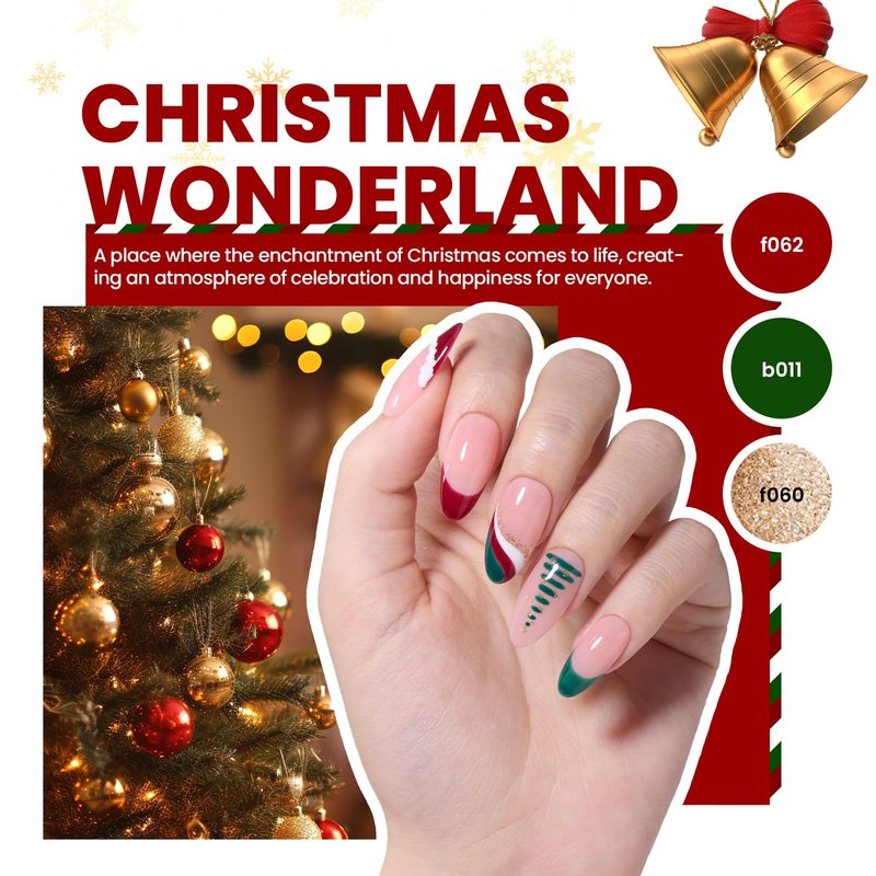 Beetles Deal Box Gel Nail Polish Kit with U V Light and Colors Gel Polish Nail Kit with Base&Top Coat Soak Off 2026 Christmas Limited Gifts