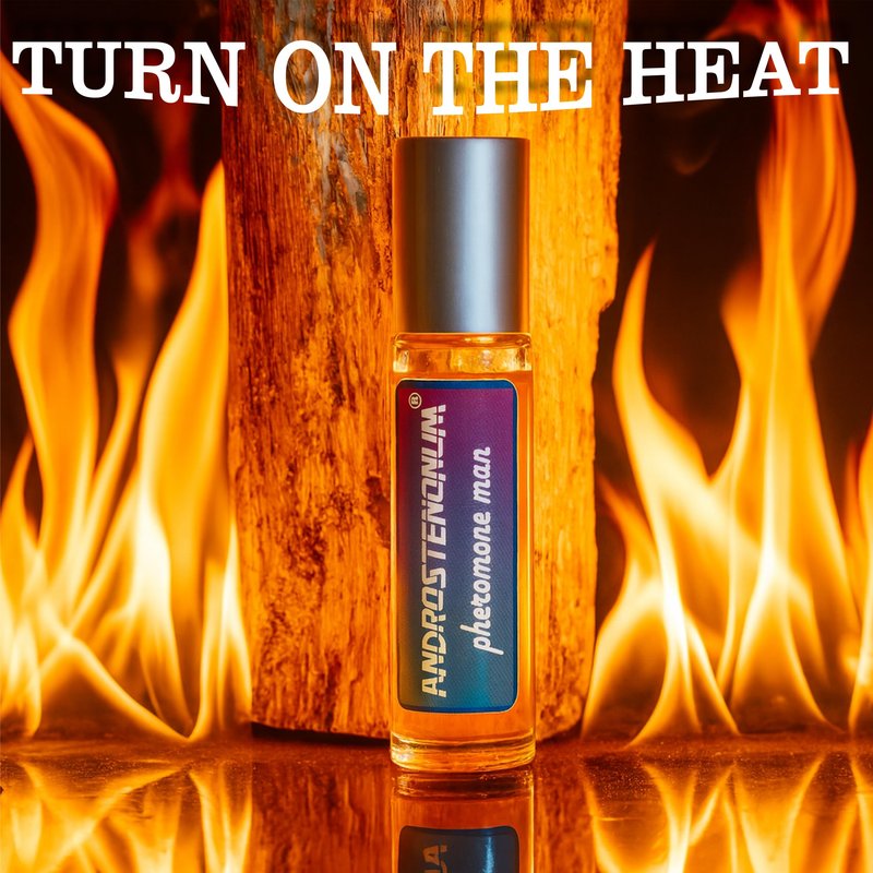 Pheromone Cologne for Men ANDROSTENONUM Strong Roll On Perfume Oil with 48-Hour Long-Lasting Formula - Mens Cologne Pheromone Perfumes for Daily Wear - The Original Perfumes for Men 0.34 Fl Oz