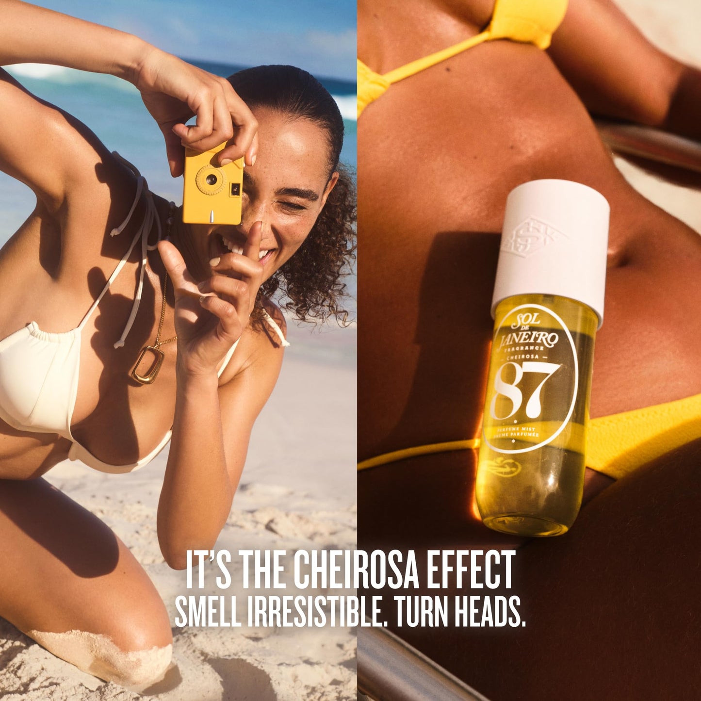 Sol de Janeiro Cheirosa 87 Rio Radiance Hair & Body Fragrance Mist Full Size and Travel Size Set, Amazon Exclusive