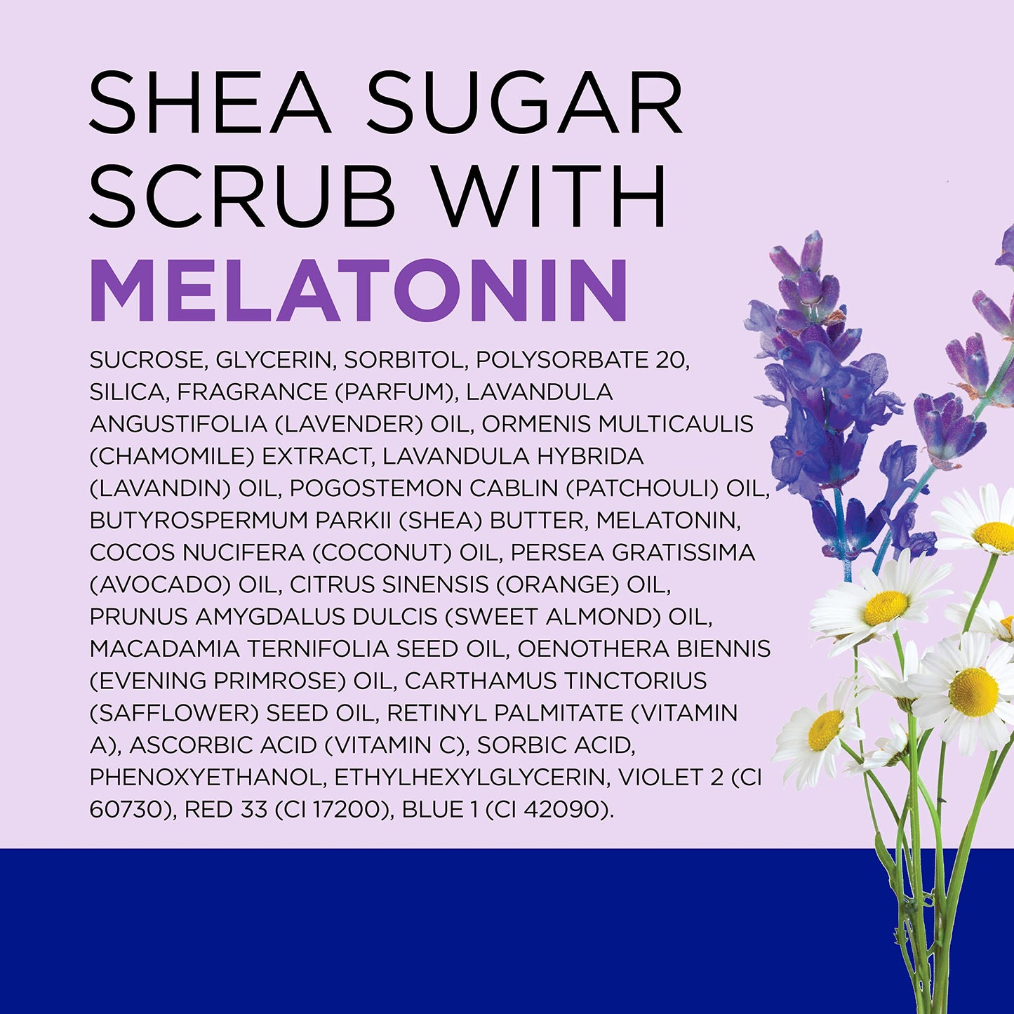 Dr Teal's Shea Sugar Sleep Scrub, with Melatonin, Lavender, & Essential Oils, 19oz (Pack of 3)