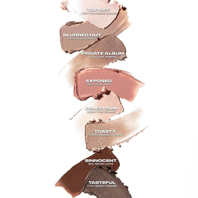 Naked Eyeshadow Stick - Waterproof Cream Eye Shadow Base | 16HR Crease-Proof, Soft-Blur Effect