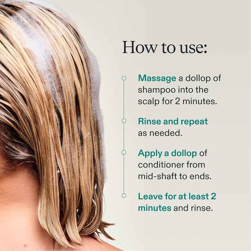 Nutrafol Shampoo & Conditioner Set | Thinning Hair Treatment, Enhances Volume & Strength - 8.1 Fl Oz