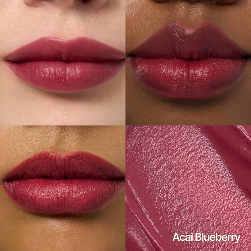 Blurry Smoothie Tinted Lip Balm - Acai Blueberry | Hydrating Glossy Balm, Sheer-Tinted Finish, 9.5g