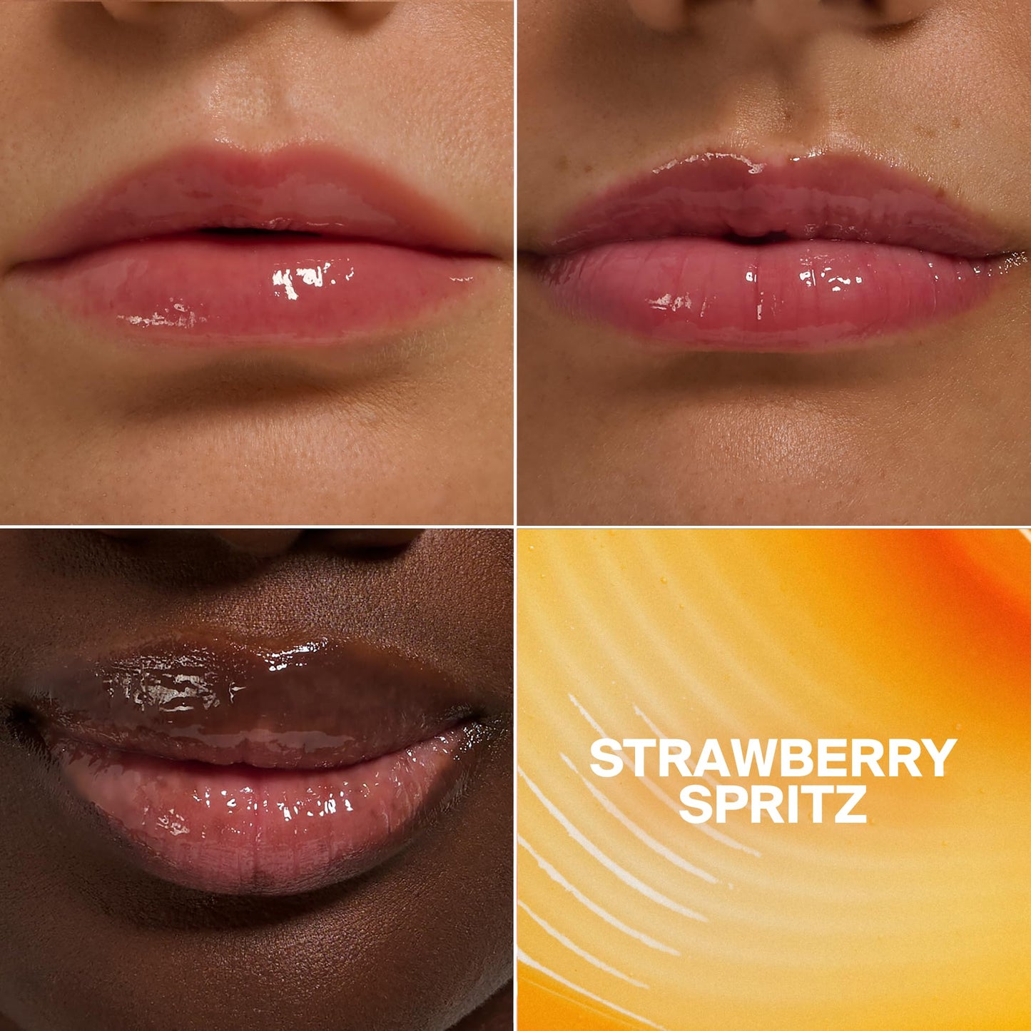 Supergoop! Glow Gloss SPF 40 Lip Balm, Strawberry Spritz (Fruity Berry Flavor, Sheer Coral Tint) - Broad Spectrum Protection with a Non-Sticky, High-Shine Finish - 0.5 fl oz