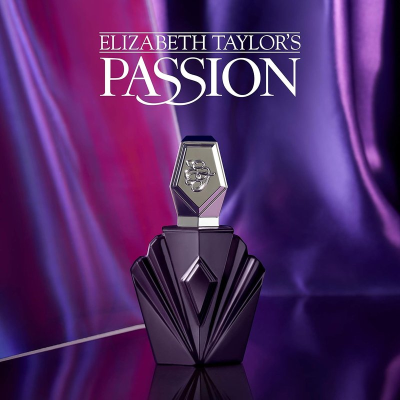 Elizabeth Taylor Passion Eau de Toilette, Floral Amber Perfume for Women, EDT Spray, 2.5 fl oz