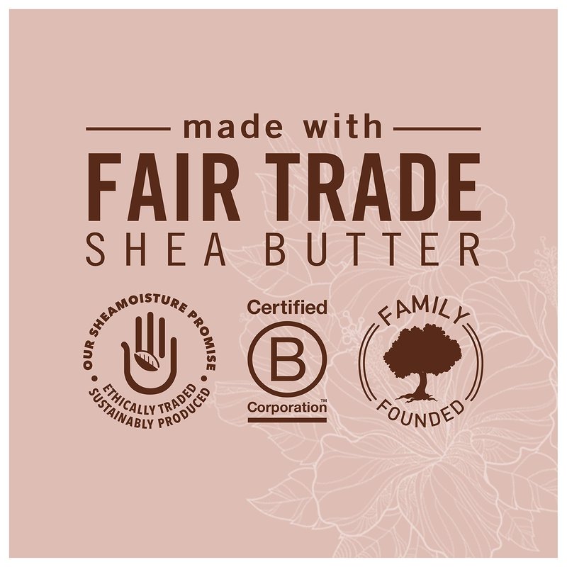 SheaMoisture Kids Detangler for Curly Hair, Extra Moisturizing Coconut & Hibiscus with Shea Butter, 8 oz