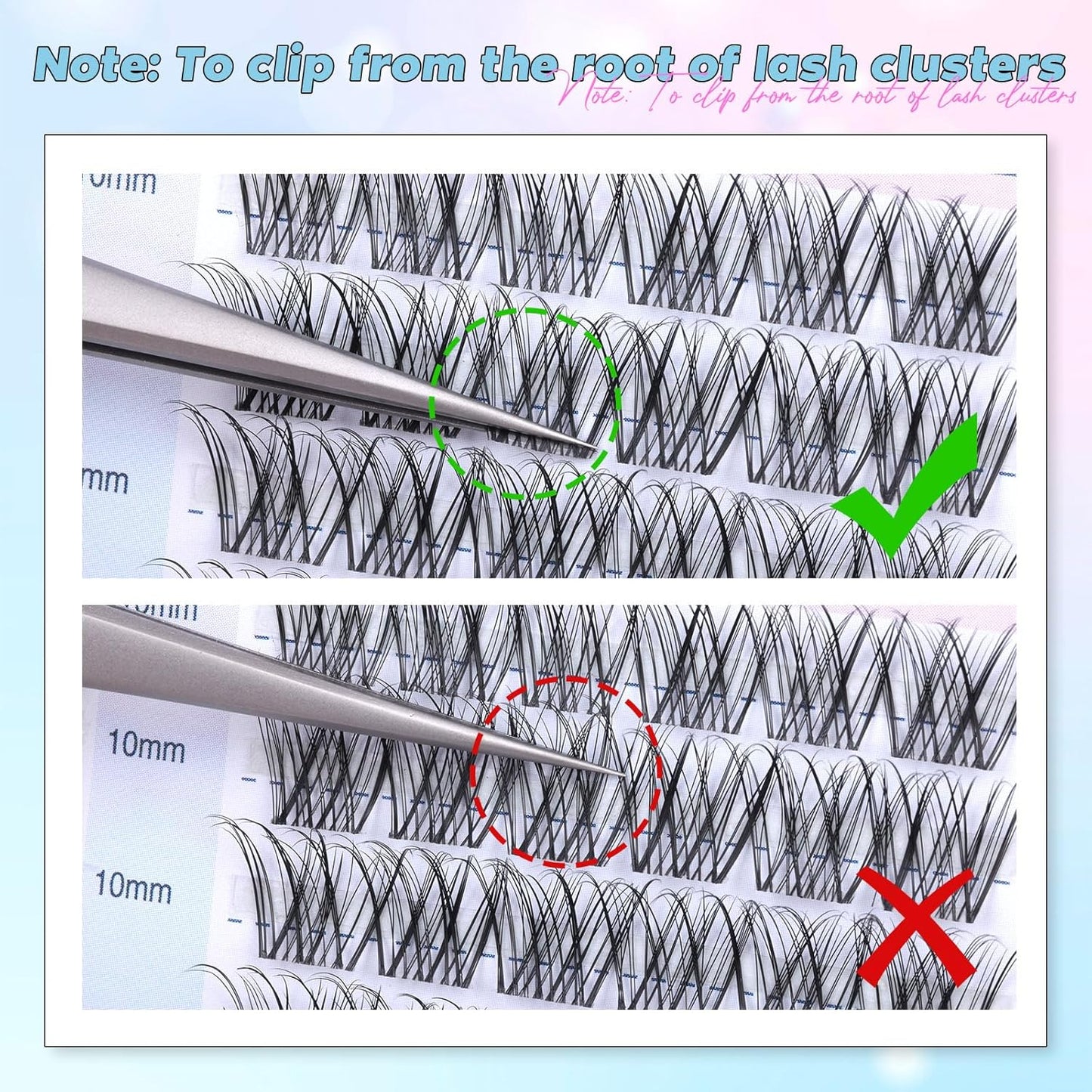 Zanlufly Wispy Eyelash Clusters - Natural CC-Curly Individual Lashes | 180 Pcs, 10-14MM DIY Extensions