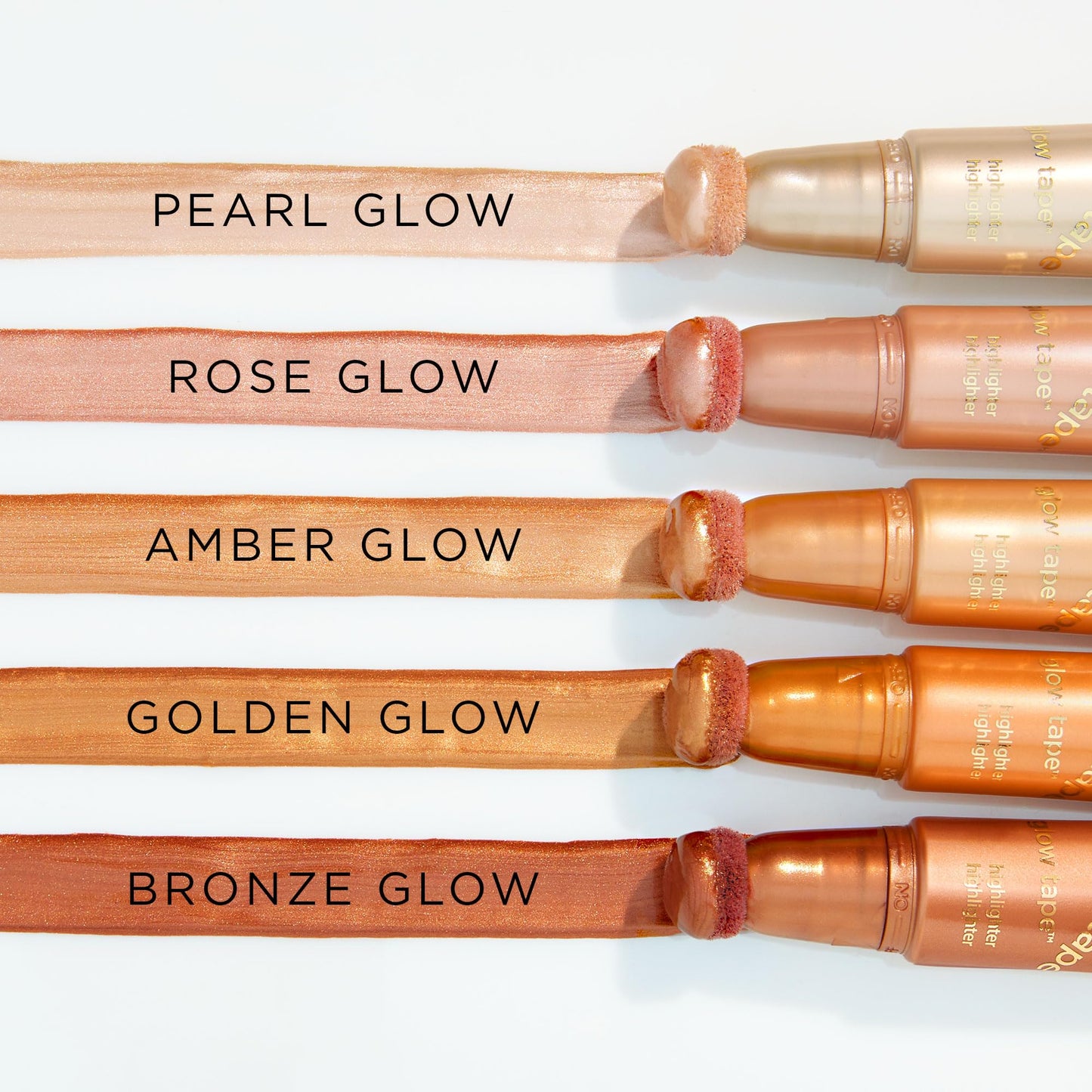 tarte glow tape highlighter – Illuminating Makeup with Lightweight Buildable Mineral Pigments & Shea Butter, Vegan & Cruelty-Free, full size, golden glow