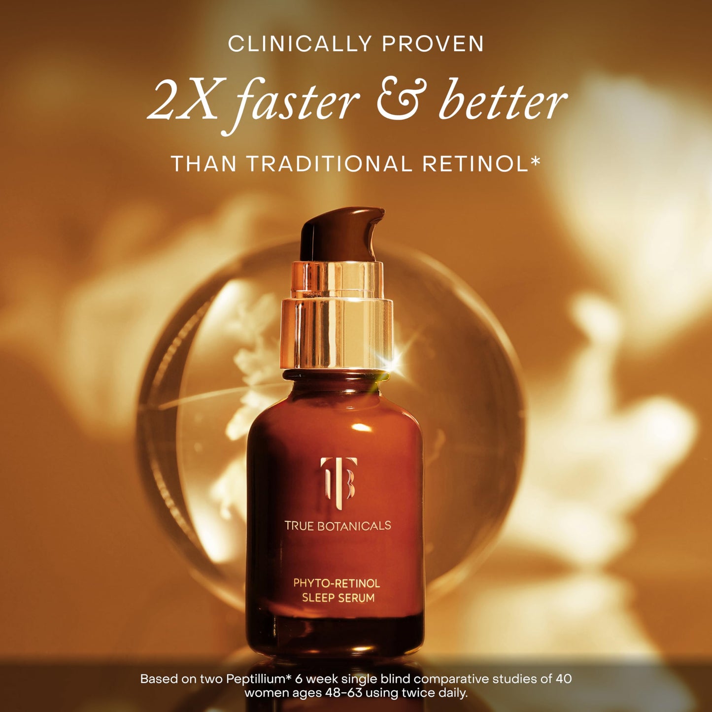 True Botanicals Phyto Retinol Sleep Serum | Nightly Anti-Aging Serum | Retinol Alternative | Targets & Reduces Fine Lines & Wrinkles | Dermatologist Tested, All Natural, Vegan | 1 fl oz | 30 ml