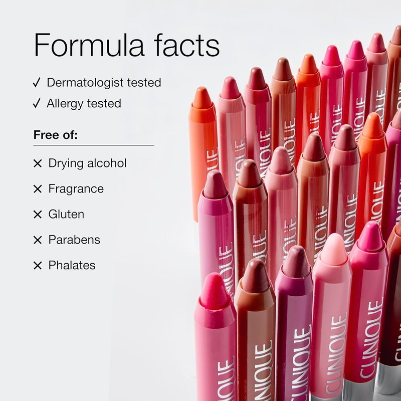 Clinique Chubby Stick Tinted Lip Colour Balm - Moisturizing Shea Butter Formula | Natural-Looking Tint