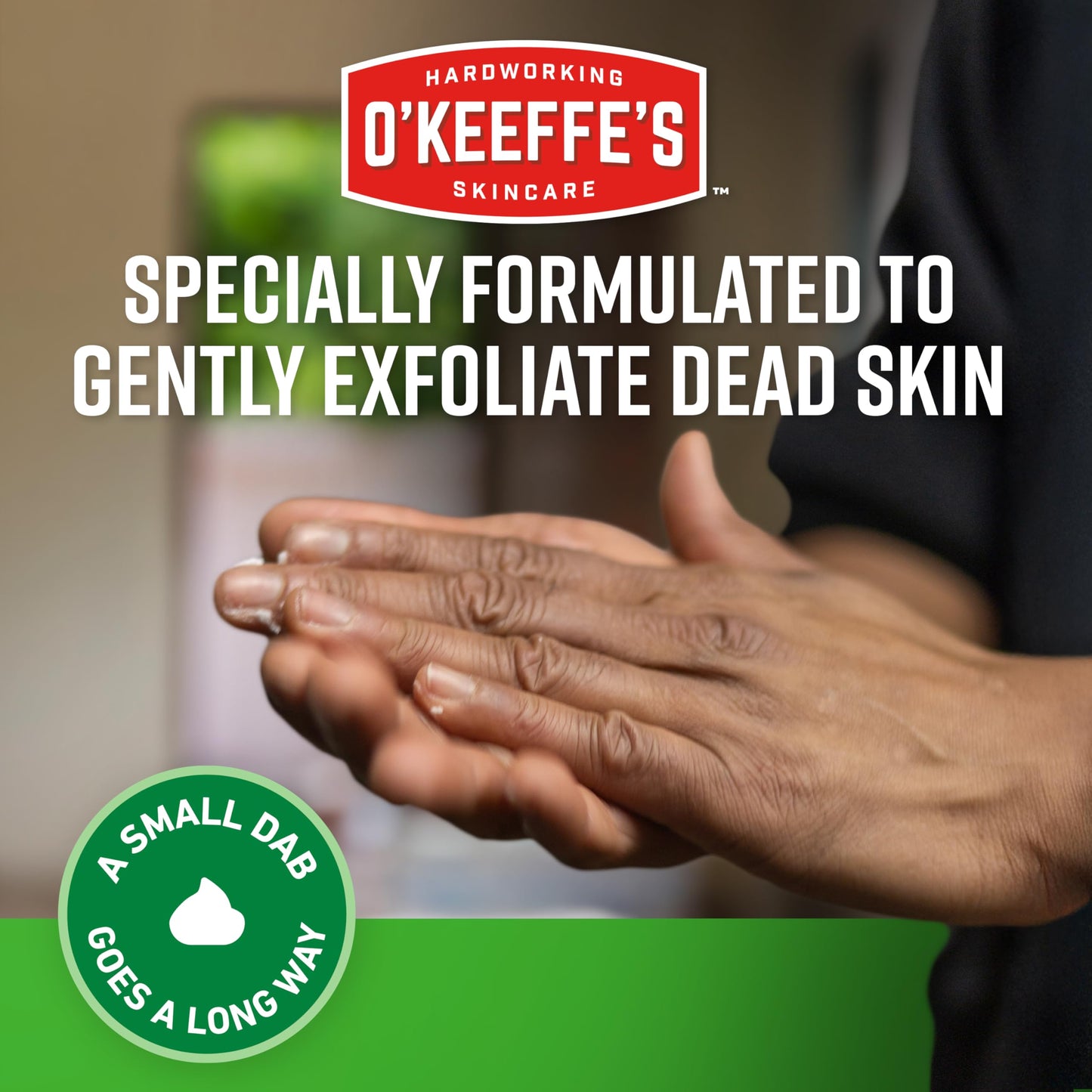 O'Keeffe's Working Hands Intense Renewal Hand Cream with Urea, 3 oz Tube (Pack of 1) – Softens & Smooths Extremely Dry, Callused Hands