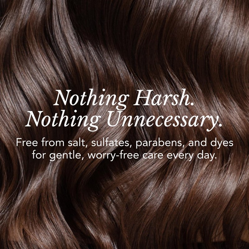 Daily Perfection Collagen Volumizing Shampoo - Extra Volume Daily Cleanser with Biotin and Keratin for All Hair Types - Salt, Sulfate and Paraben Free - 16.9 Fl Oz