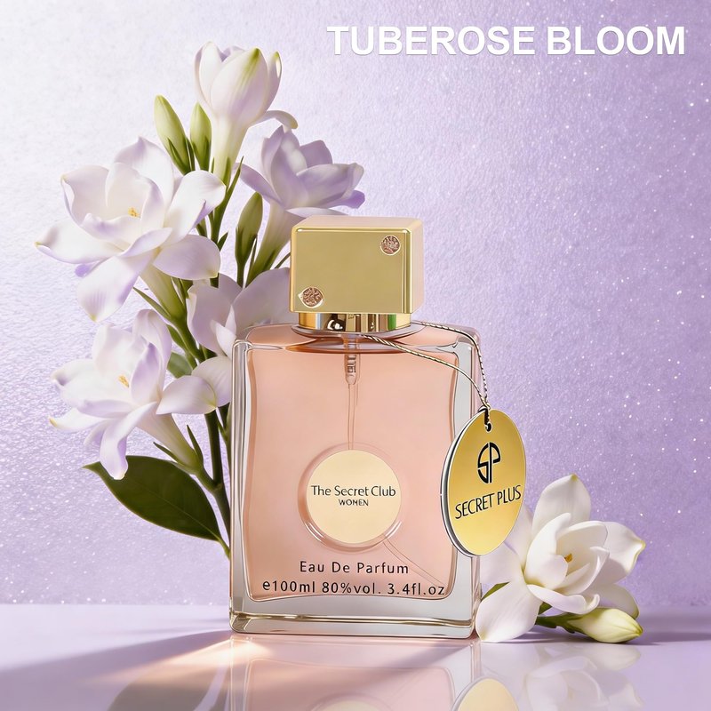 A CENTER Perfume Couple Set The Secret Club Intense & The Secret Club Women Cologne,Long Lasting Sweet Scent for Women/Men Fragrance 2x100ML