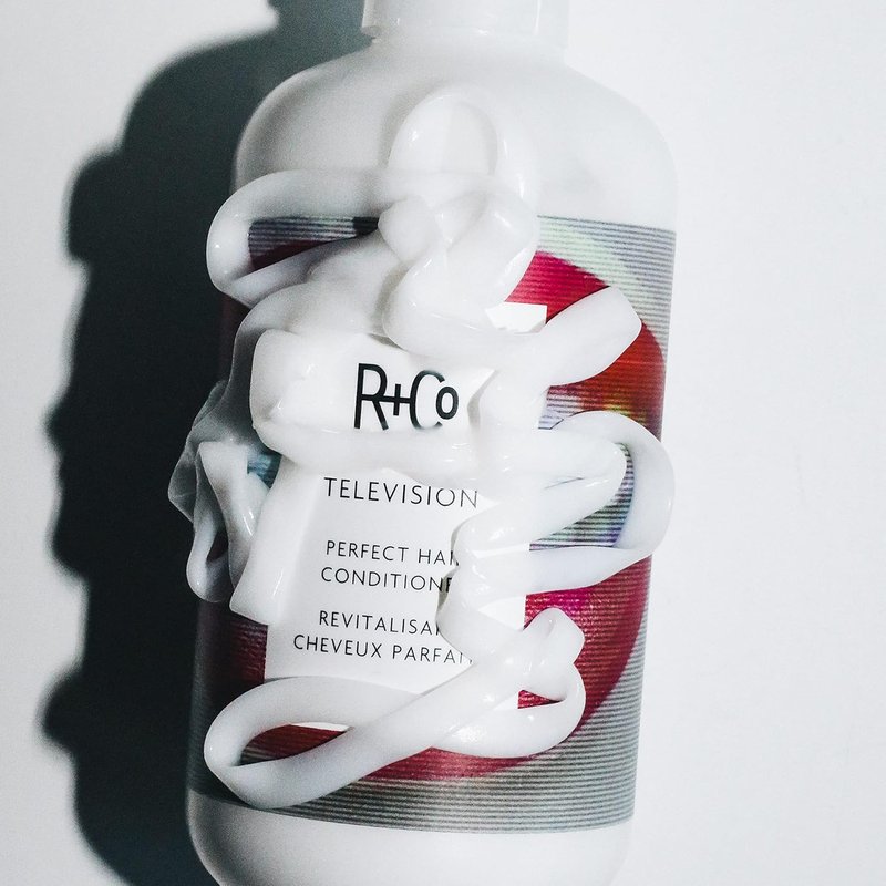 R+Co TELEVISION Perfect Hair Conditioner - Hydrating & Smoothing Formula for All Hair Types | Adds Shine & Softness
