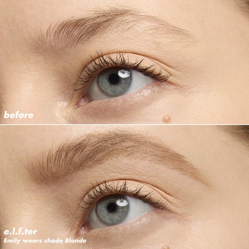 e.l.f. Micro-Fine Brow Pencil, Waterproof Brow Color & Spoolie For Shaping Brows & Creating A Feathered Natural-Looking Finish, Vegan & Cruelty-Free, Blonde