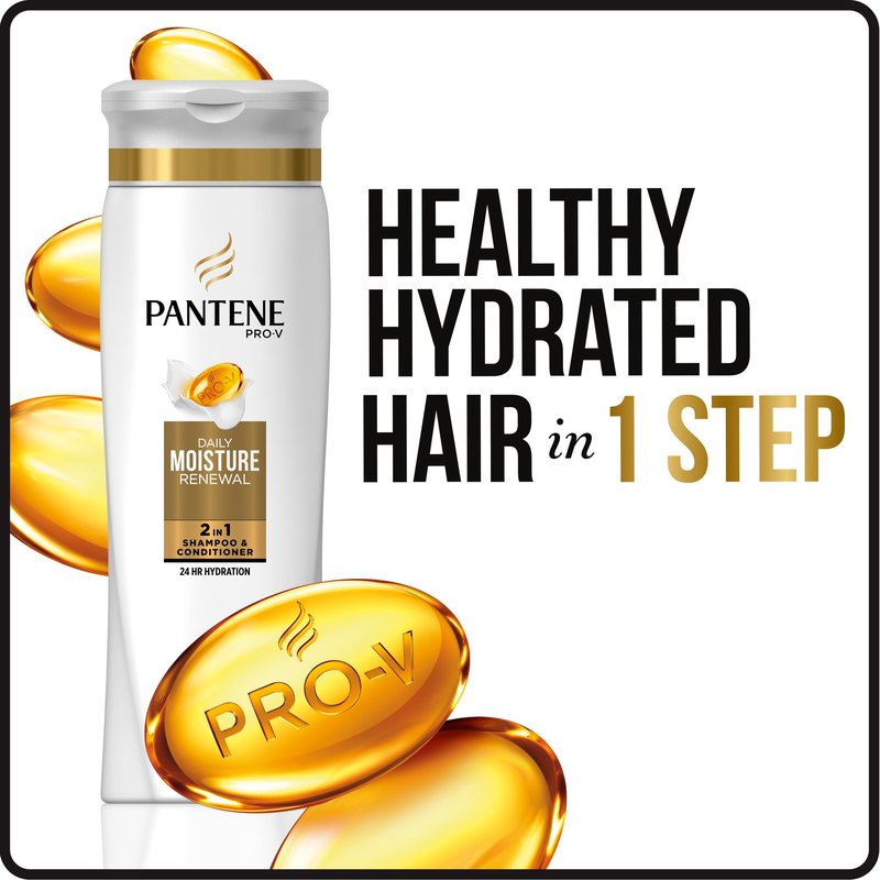 Pantene Pro-V Daily Moisture Renewal 2 in 1 Shampoo & Conditioner 20.1 fl oz