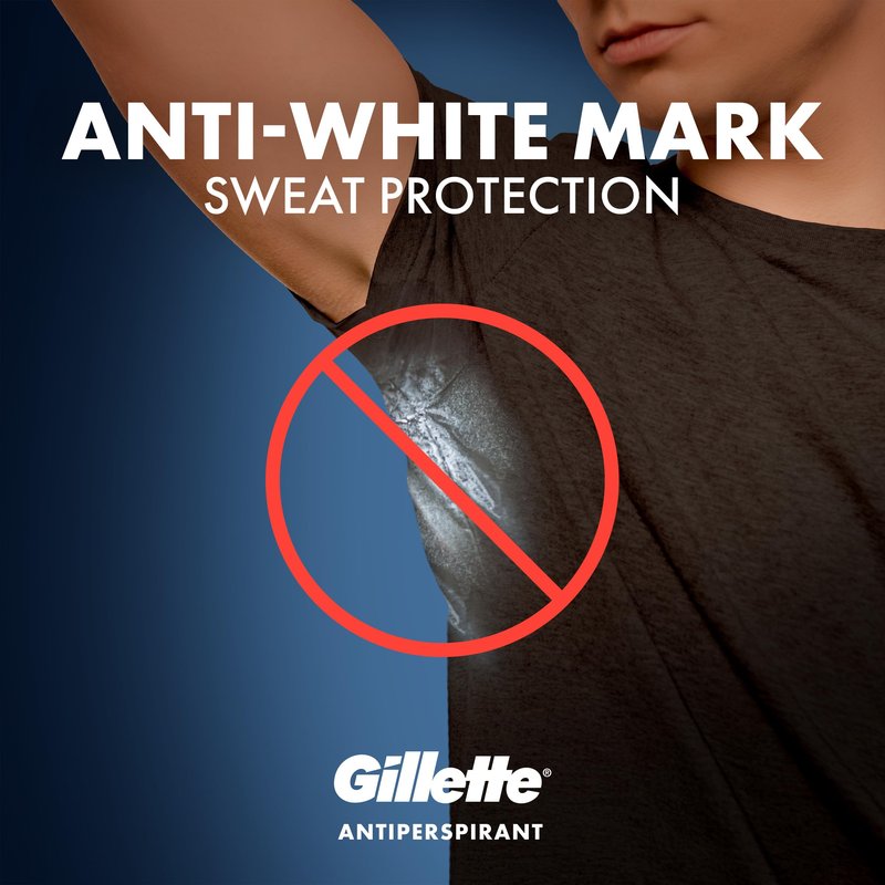 Gillette Antiperspirant Deodorant for Men, SkinShield, 72hr Sweat & Odor Protection, Fights 99% Odor-Causing Bacteria, Soothing Hydration with Vitamin E, Clear Gel, Freshwater Timber Scent, 3.8 oz