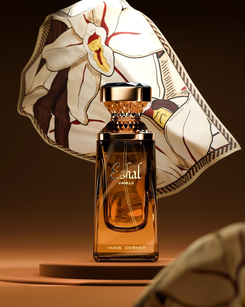 Paris Corner | Eshal Vanilla EDP 3.4 Fl Oz | Perfume for Women | Sweet, Warm, Sensual & Long-Lasting Fragrance | Indulge in Sugary, Vanilla, Musk Notes