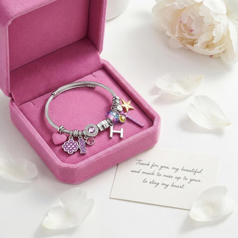 Skiennix Kpop Bracelets - Adjustable Star Bracelet in Stainless Steel | Perfect Gift for Fans