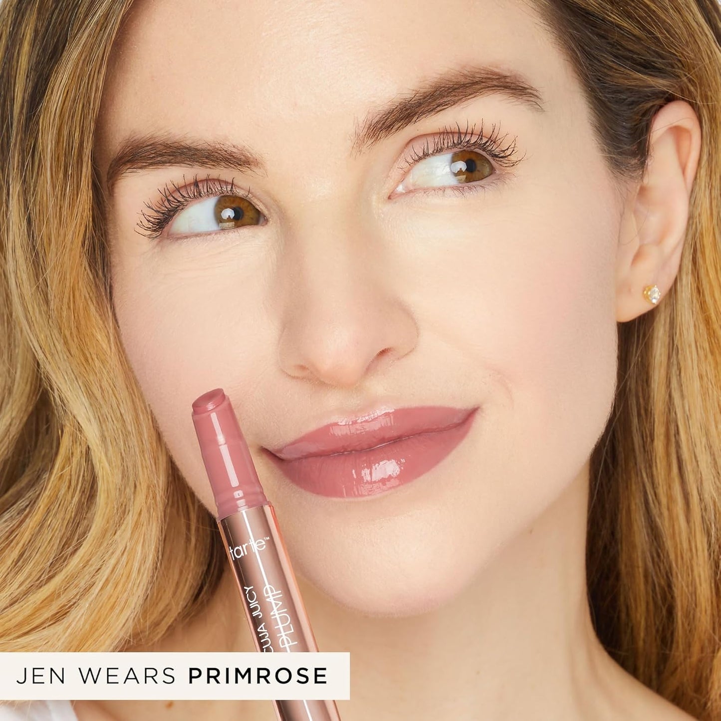 Tarte Maracuja Juicy Lip Plump - Hydrating Volumizing Lip Gloss Balm with Hyaluronic Acid & Vitamin E | Vegan & Cruelty-Free