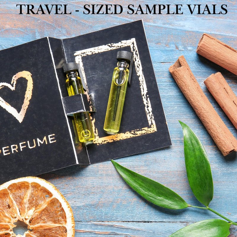 Perfume Sampler Set for Women - 10 Designer Fragrances | 0.05 fl oz Each