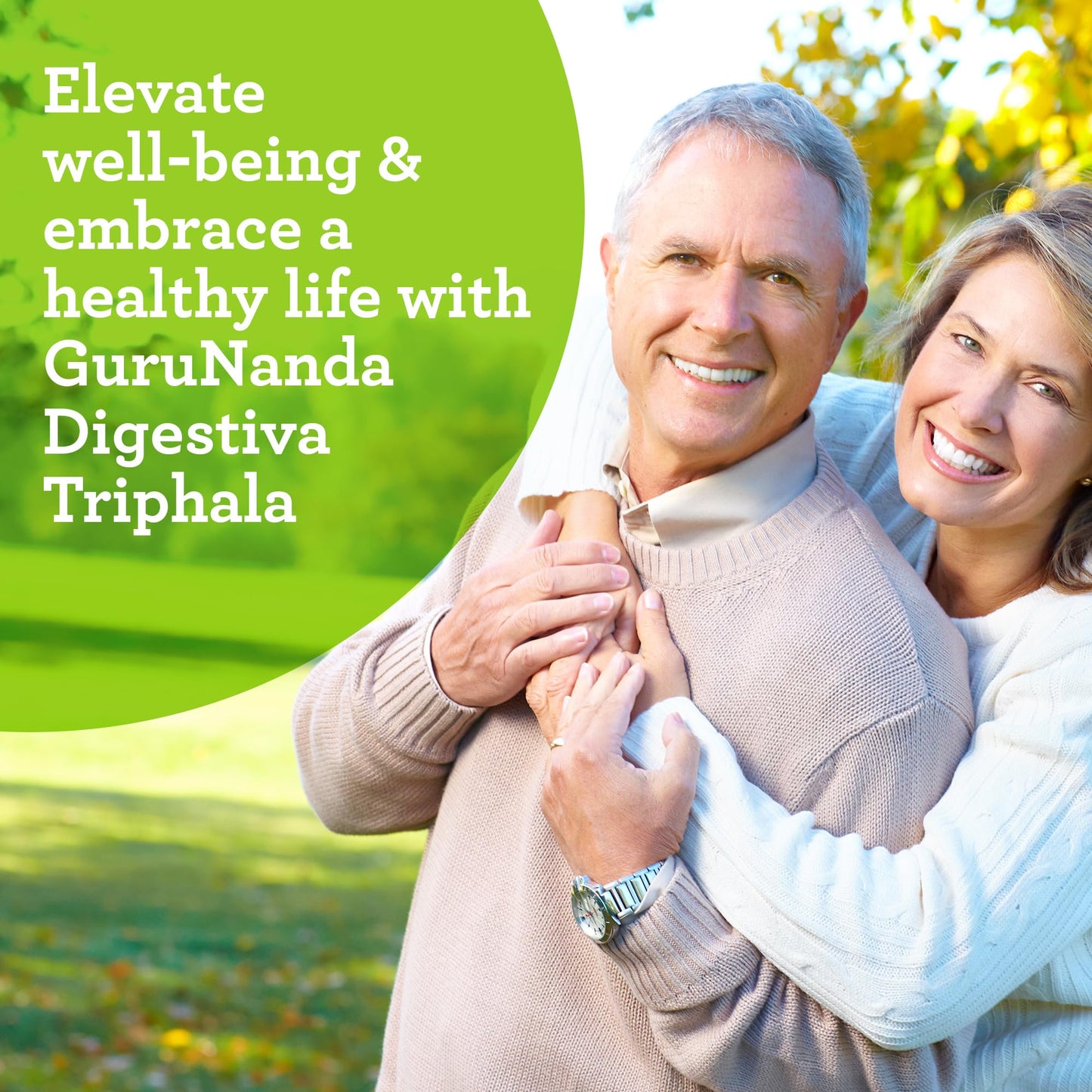 GuruNanda Digestiva Triphala - Dietary Supplement with Amla, Haritaki & Bibhitaki to Promote Nutrient Absorption, Support Digestion & Help with Bloating - 240 Vegan Tablets