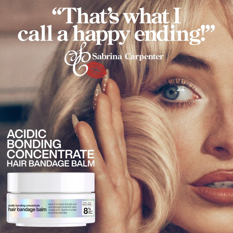 Redken Acidic Bonding Concentrate Hair Bandage Balm – Strength Repair For Damaged, Dry Split Ends In 1 Use