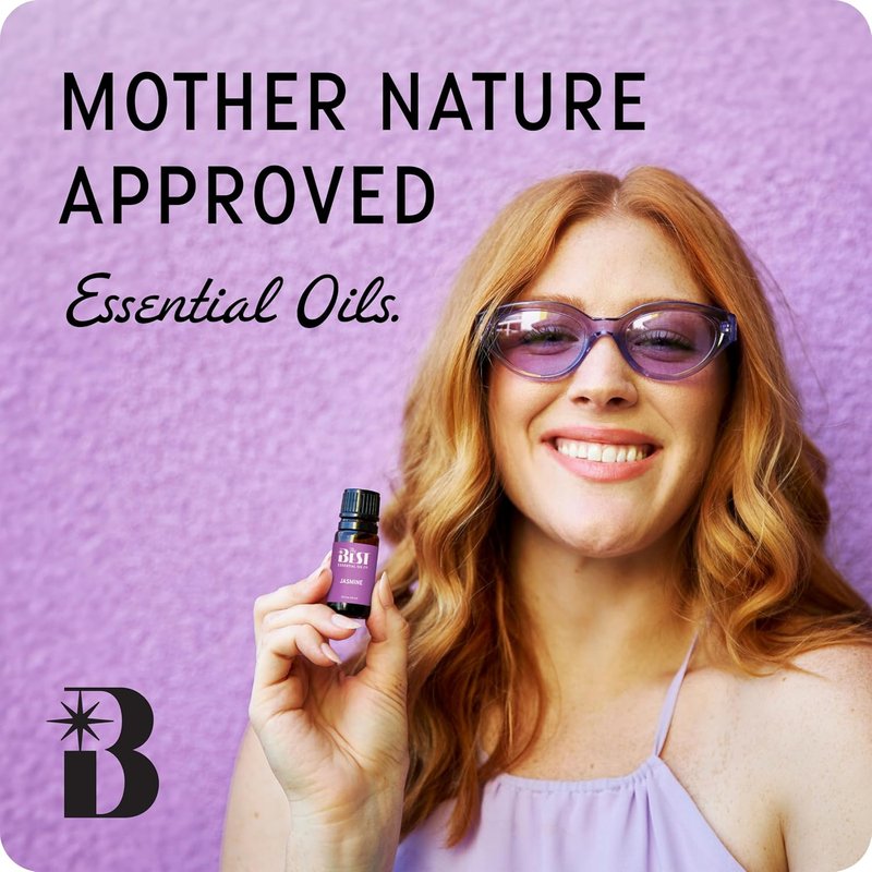 Masculine Essential Oil Roll-On Blend by The Best Men - Premium Grade & Pre-Diluted in Coconut Oil - 10 ml