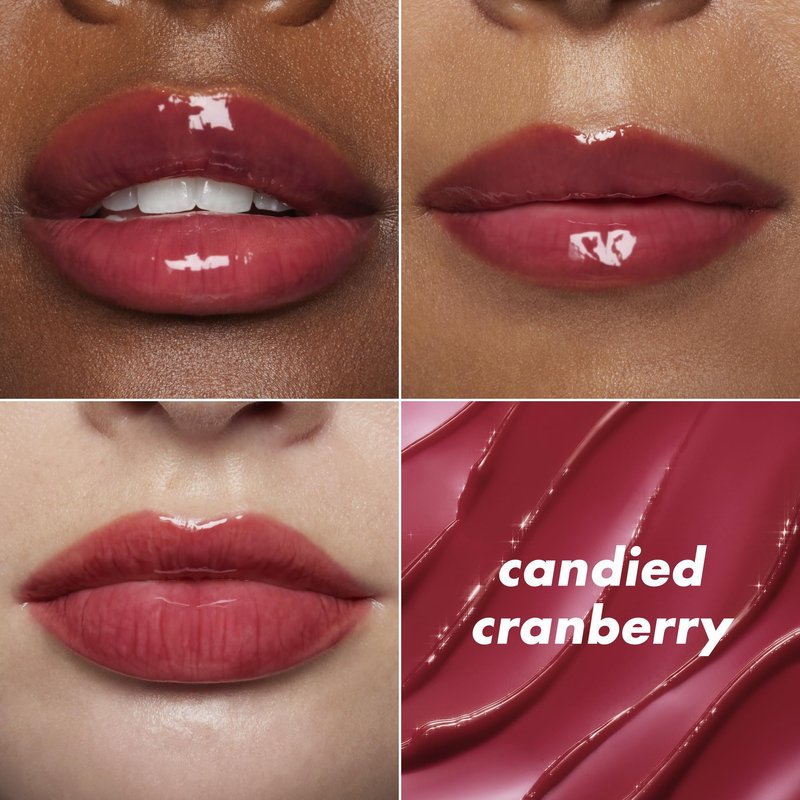 e.l.f. Glow Reviver Melting Lip Balm, Hydrating Tinted Lip Balm For A Glossy Finish & Soft, Supple Lips, Vegan & Cruelty-Free, Candied Cranberry