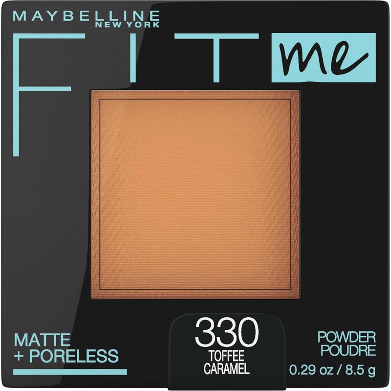 Maybelline Fit Me Matte + Poreless Pressed Powder - Toffee, 1 Count | Flawless Finish Makeup