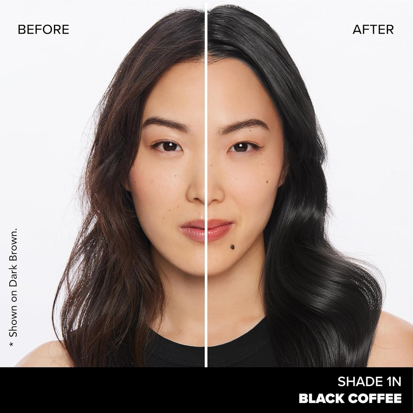 Splat ColorShine Demi-Permanent Hair Color - Rich Black Coffee Shade for Vibrant Shine
