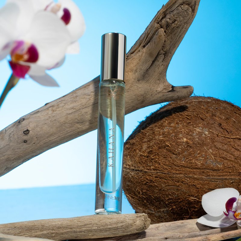 DefineMe Kahana Perfume, Travel Size, 0.3 fl oz, Beachy, Fresh, and Tropical Fragrance with Hibiscus, Coconut Water & Santal Notes, Perfumes for Women