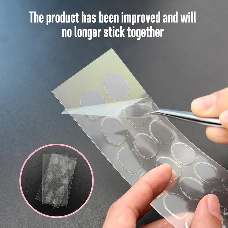 Pre-Cut Nail Shaped Repair Sheets - Easy Fix for Broken Nails | 42 Units with Slim File & Protective Layer