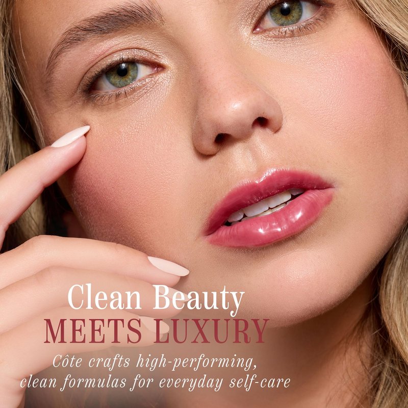 Cote Beauty's Mulberry Peptide Lip Shine, Ultra Hydrating & Long-Lasting Mauve Plumping Lip Gloss for Women with Hyaluronic Acid, Shea Butter & Jojoba Oil, Vegan & Cruelty-Free, 0.12 Fl Oz