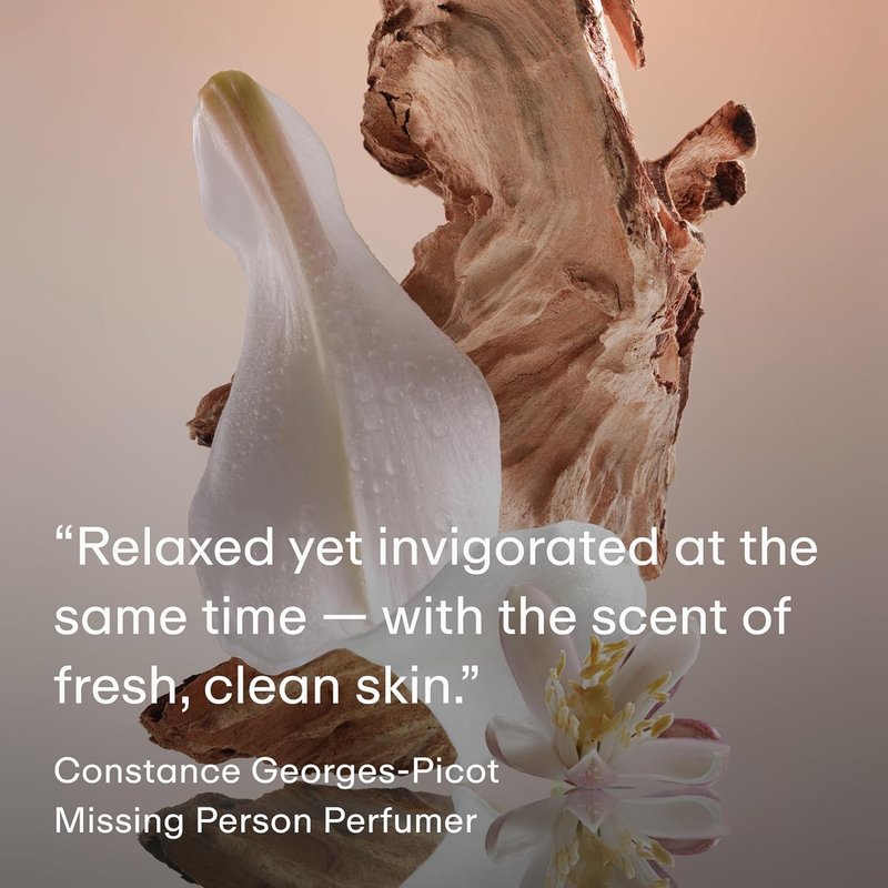 PHLUR Missing Person Fragrance Oil - Floral Skin Musk Perfume with Bergamot & Sandalwood | Travel Size 9.5mL