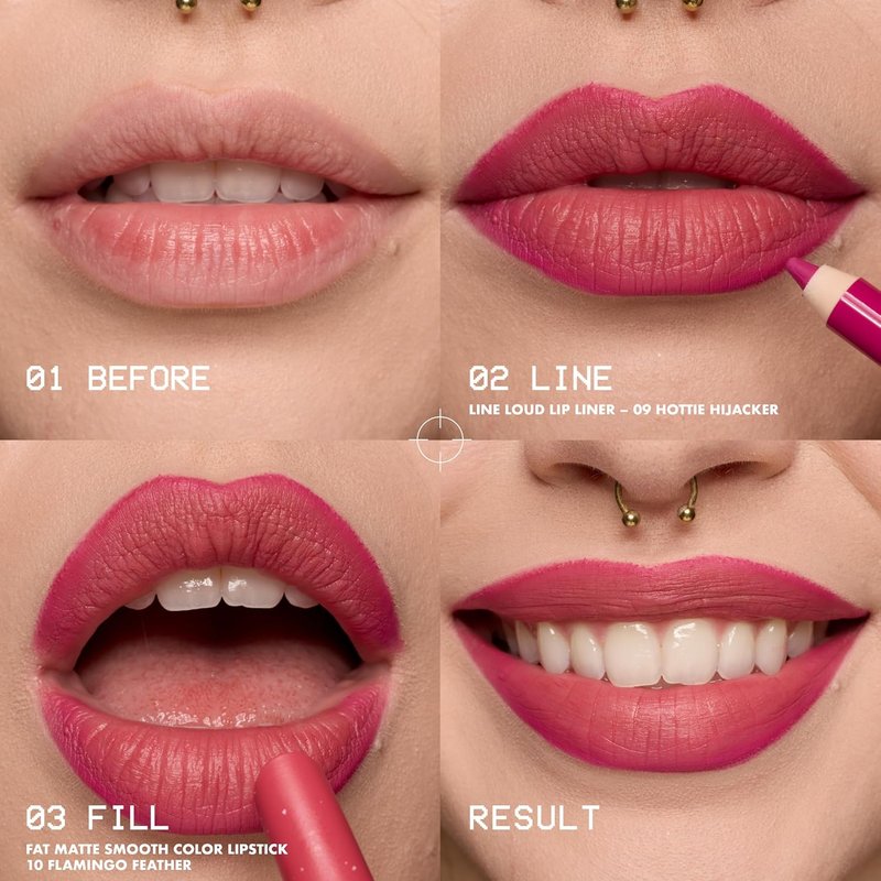 NYX PROFESSIONAL MAKEUP Fat Matte Lipstick - Pigmented, Smoothing & Non-Drying Lip Crayon | Long Lasting Vegan Makeup - Blush Blanket (Mauve)