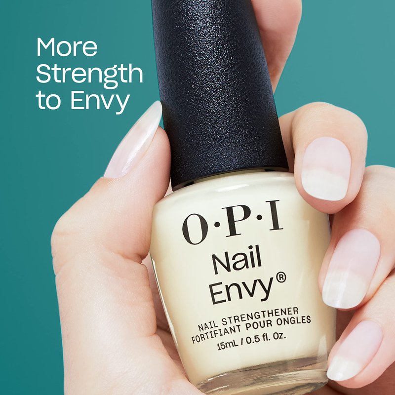 OPI Nail Envy Nail Strengthener Clear | Strengthening Nail Polish Treatment | For Weak & Thin Nails
