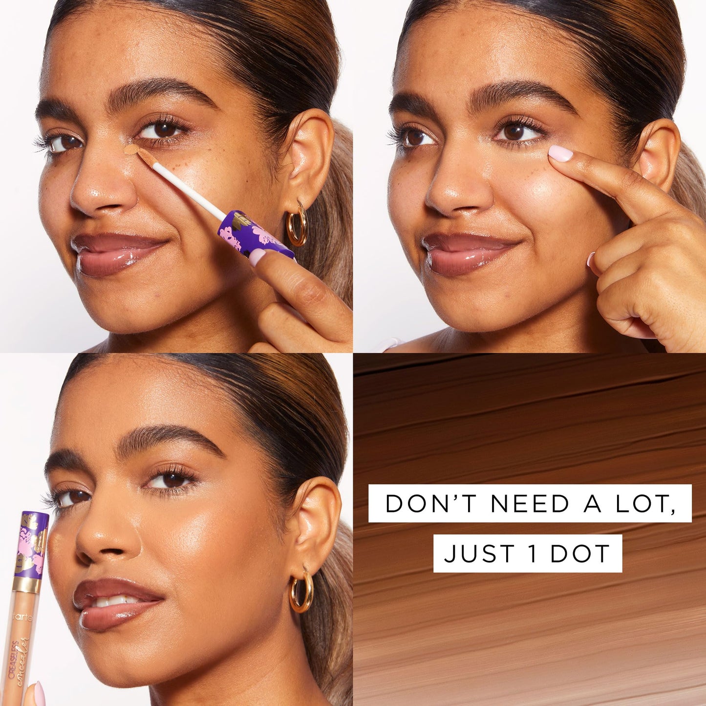 tarte maracuja creaseless full-coverage concealer – Waterproof Longwear with Vitamin C to Hydrate look of Dark Circles, Blemishes & Discoloration, Vegan & Cruelty-Free, full size, light sand