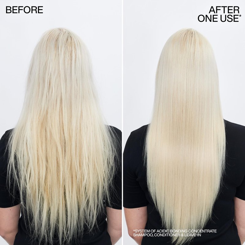 Redken Bonding Shampoo for Damaged Hair Repair | Acidic Bonding Concentrate | For All Hair Types | Refill | 16.9 Fl. Oz.