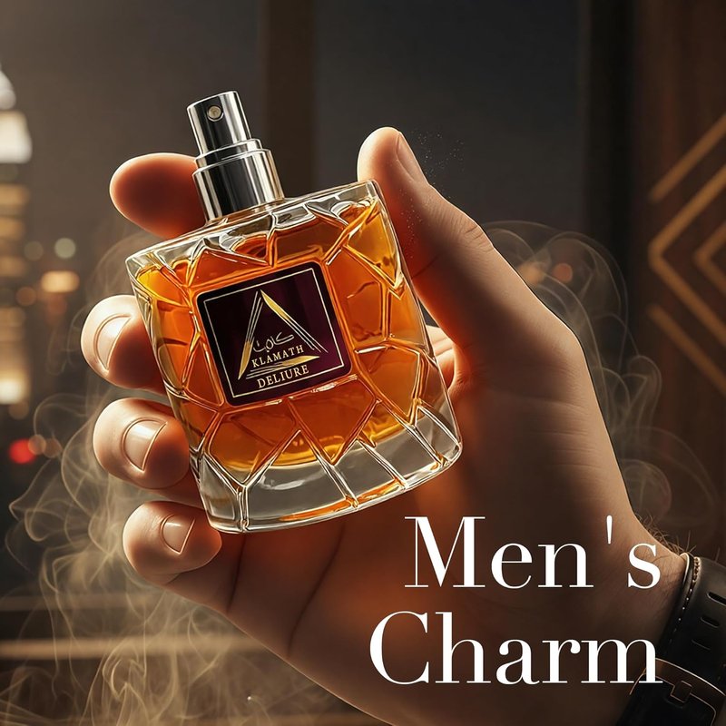 AFLUXE Long-Lasting Cologne for Men - Warm Spicy Vanilla & Amber Scent | 100ml Eau de Toilette Spray