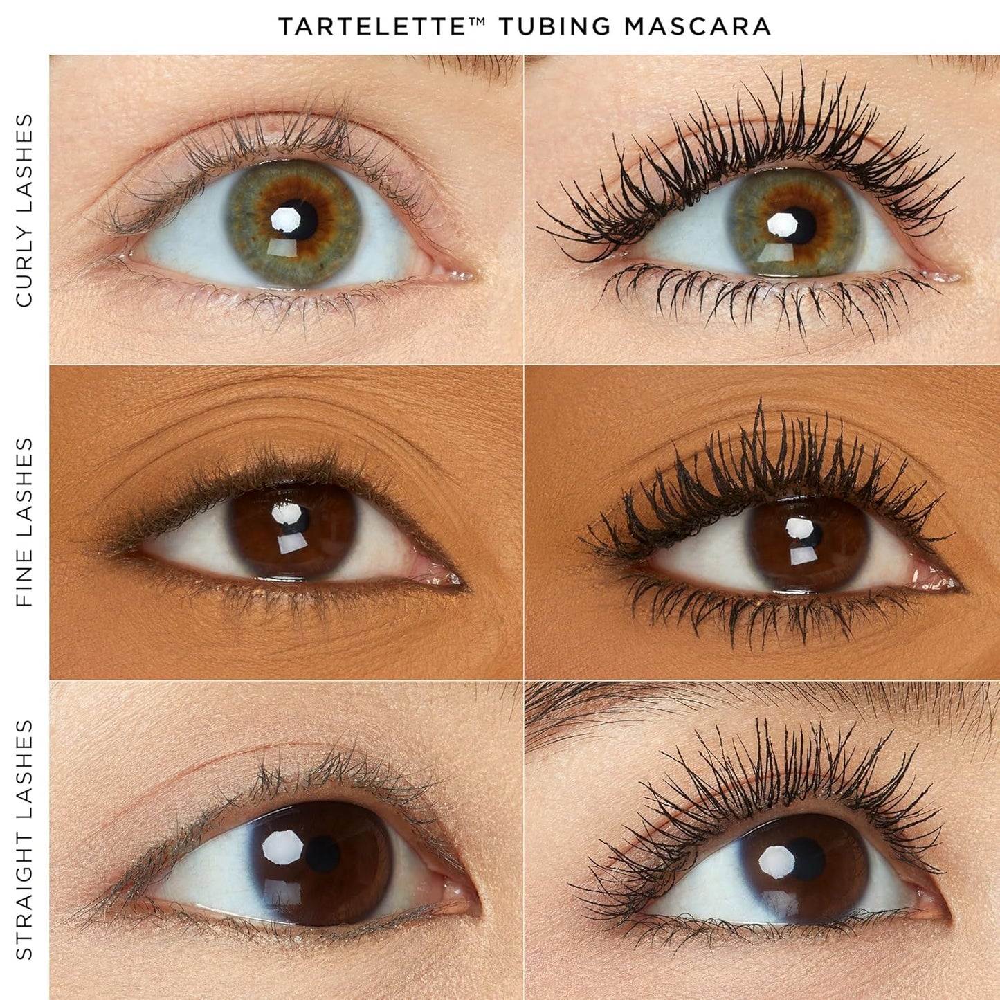 Tarte Tartelette Tubing Mascara - Volumizing Lash Extensions, Easy Removal, 24Hr Smudge-Proof, Vegan & Cruelty-Free