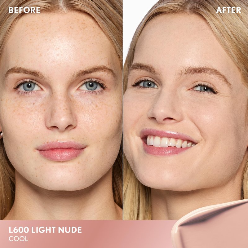 COVERGIRL TruBlend Undercover Concealer, Buildable, Full Coverage, 24-Hour Wear, Matte Finish - L600 Light Nude (Packaging May Vary)