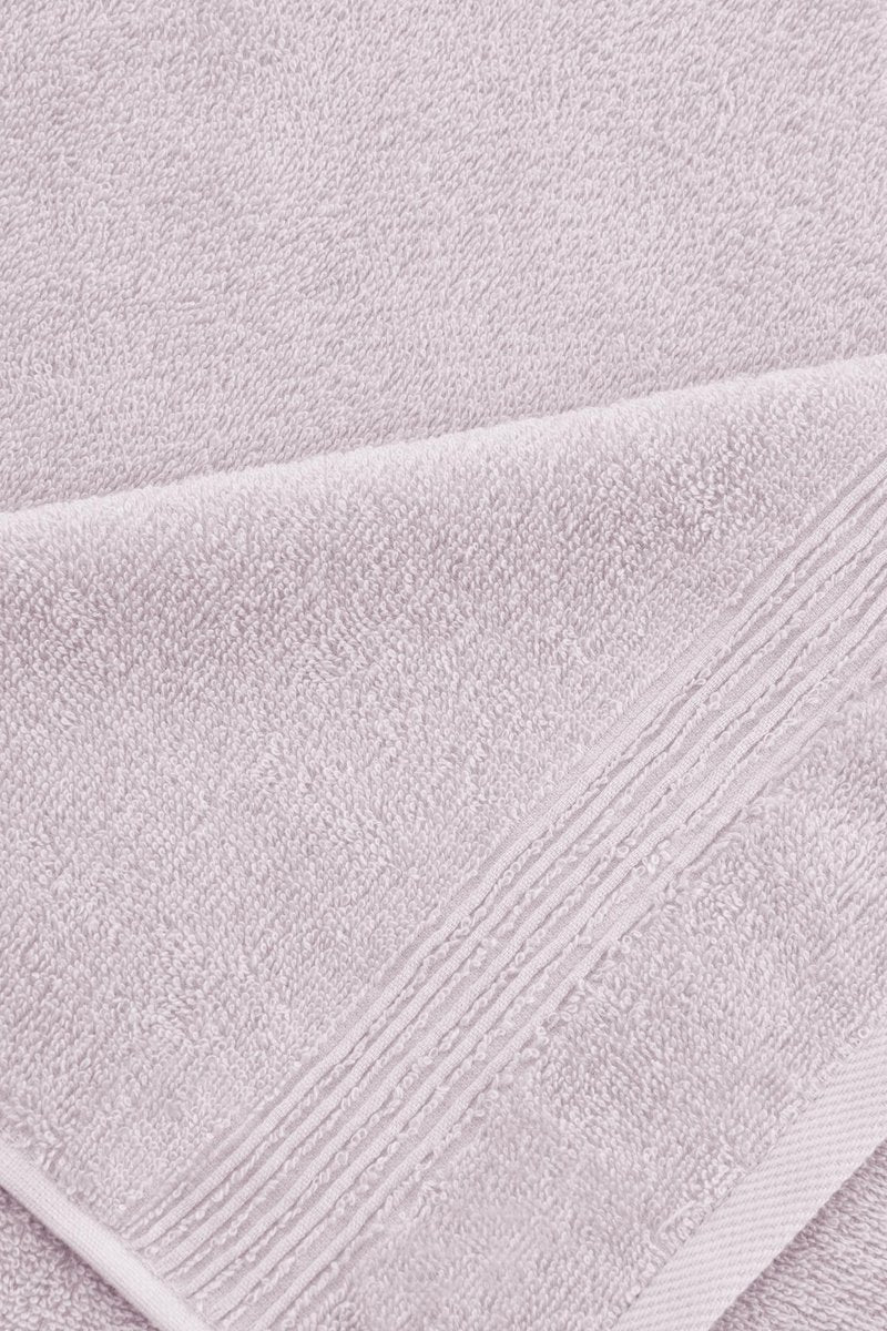 Ozdilek 6-Piece Washcloth Set 13x13 Towels 100% Turkish Cotton, Soft, Absorbent, Gentle on Sensitive Skin, Multi-Purpose Use, Washable, Reusable, Ideal for Baby Care & Spa 6 Towels (Mauve Pink)