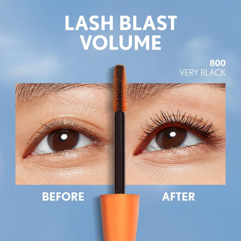 COVERGIRL Lash Blast Volume Mascara(Very Black) & Perfect Point Plus Eyeliner Pencil (Black Onyx) - Twin Pack