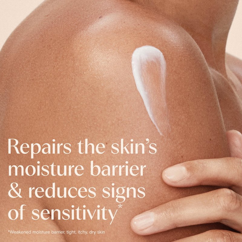 Aveeno Skin Relief Moisturizing Lotion Heals Very Dry, Sensitive Skin, Fast-Absorbing Body Lotion with Triple Oat & Shea Butter, Fragrance Free, Non-Comedogenic, Value Size, 33 fl. oz