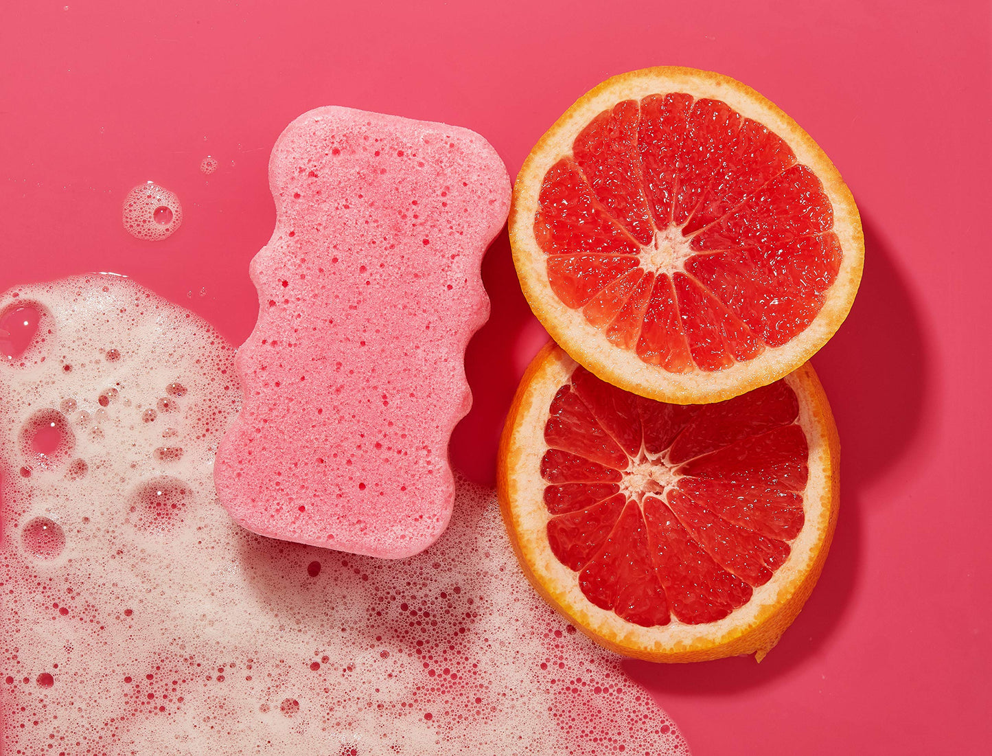 Spongeables Body Wash in a 20+ Wash Sponge, Sweet Grapefruit, 1 Count