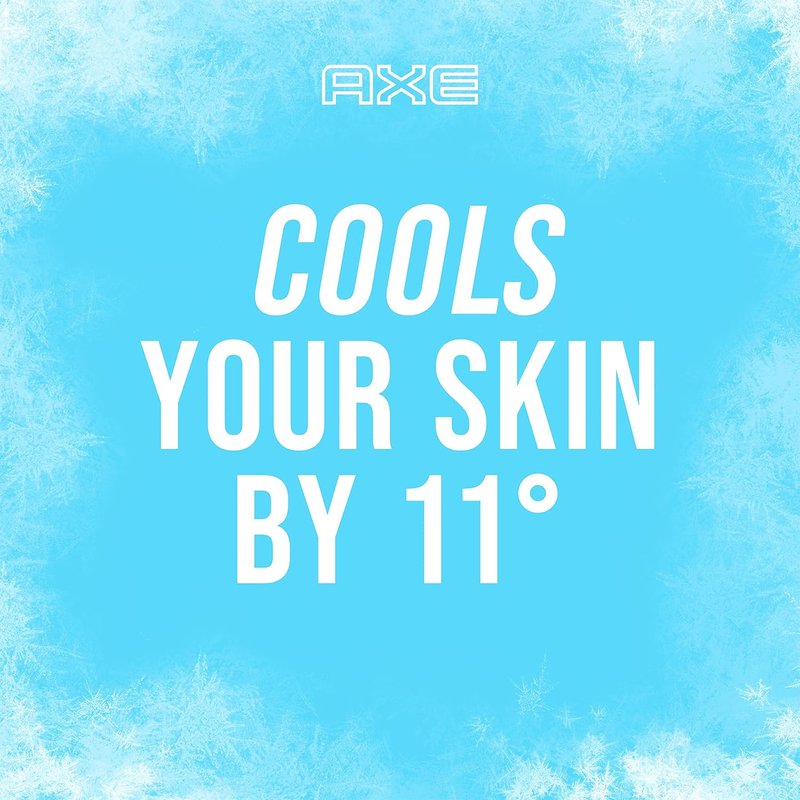 Axe Deodorant Body Spray - Ice Chill Frozen Lemon & Eucalyptus | 4 OZ Can - Pack of 3